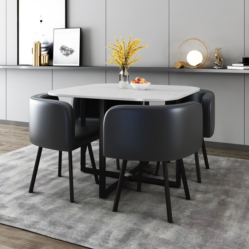 Borrayo 5 piece dining set discount